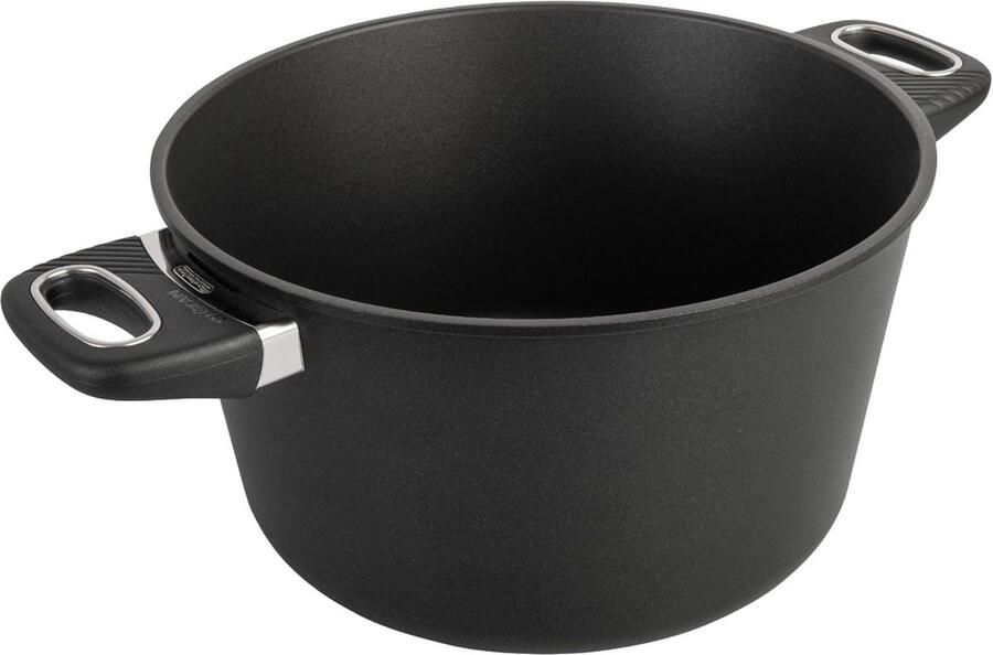Kookpan 2 handvatten Steelpan Gezond koken Biotan Plus anti-aanbaklaag Ø260mm Zwart