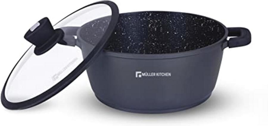 Kookpan 24 cm Gegoten Aluminium met Anti-aanbaklaag