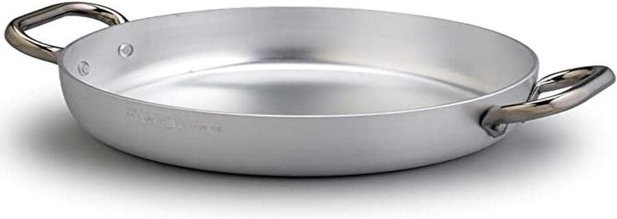 Kookpan Aluminium Pan Koken op Inductie Professioneel Aluminium 32 cm Chroom