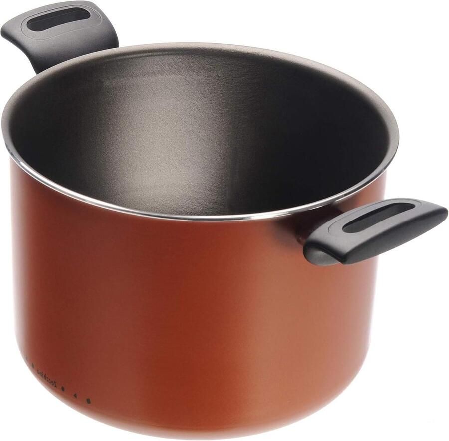 Kookpan Aluminium Sauspan Steelpan Gelijkmatig Koken Antiaanbaklaag 18 cm Zwart