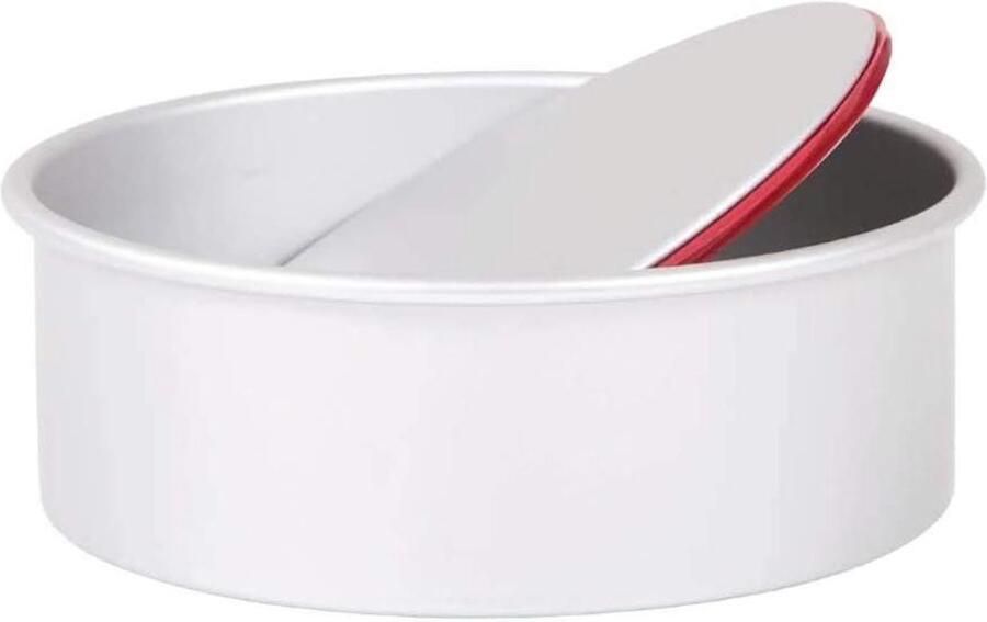 Kookpan Aluminium Steelpan Sauspan Koken en Verwarmen Vaatwasserbestendig 24 cm Zilver