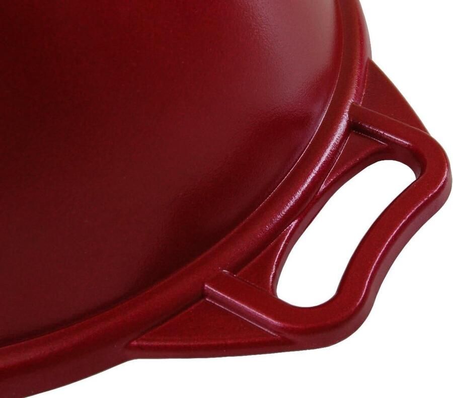 Kookpan Aluminium Stoofpan Cazan Langzaam Koken Gegoten Wand 4 liter Zwart - Foto 1