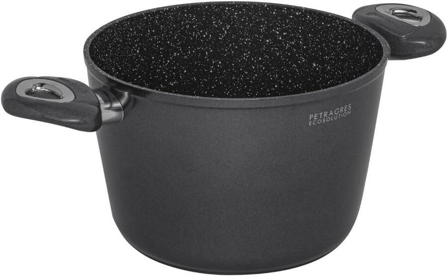 Kookpan Antiaanbakpan Gezond Koken PFAS-vrije Coating Diameter 20 cm Donkergrijs