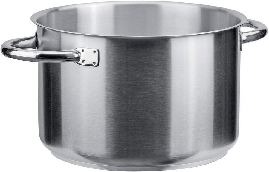 Kookpan Hoog Grote Pan Veelzijdig Koken Ovenbestendig Materiaal 11.1 Liter Zilver