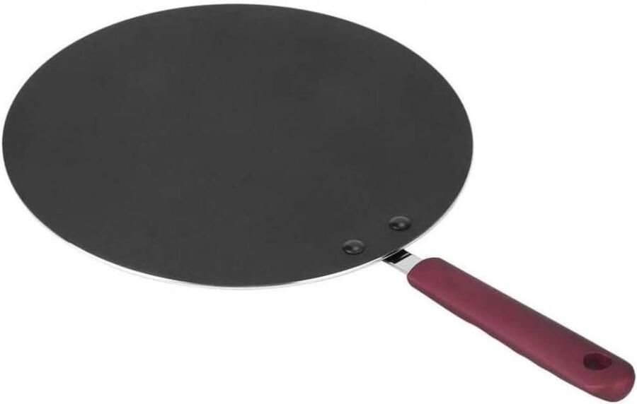 Kookpan Koekenpan Non-stick Pan Ontbijt Maken Maifan Steen Coating 30cm Diameter Zwart