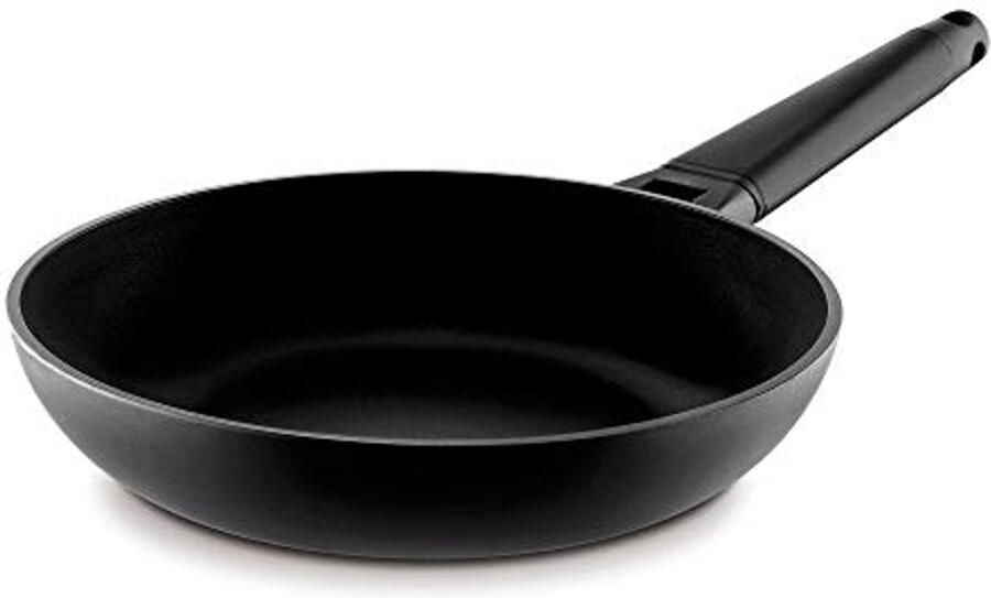 Kookpan met Afneembare Handgreep 20 cm Gietaluminium Zwart