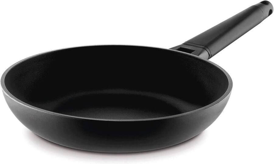Kookpan met Afneembare Handgreep 20 cm Gietaluminium Zwart