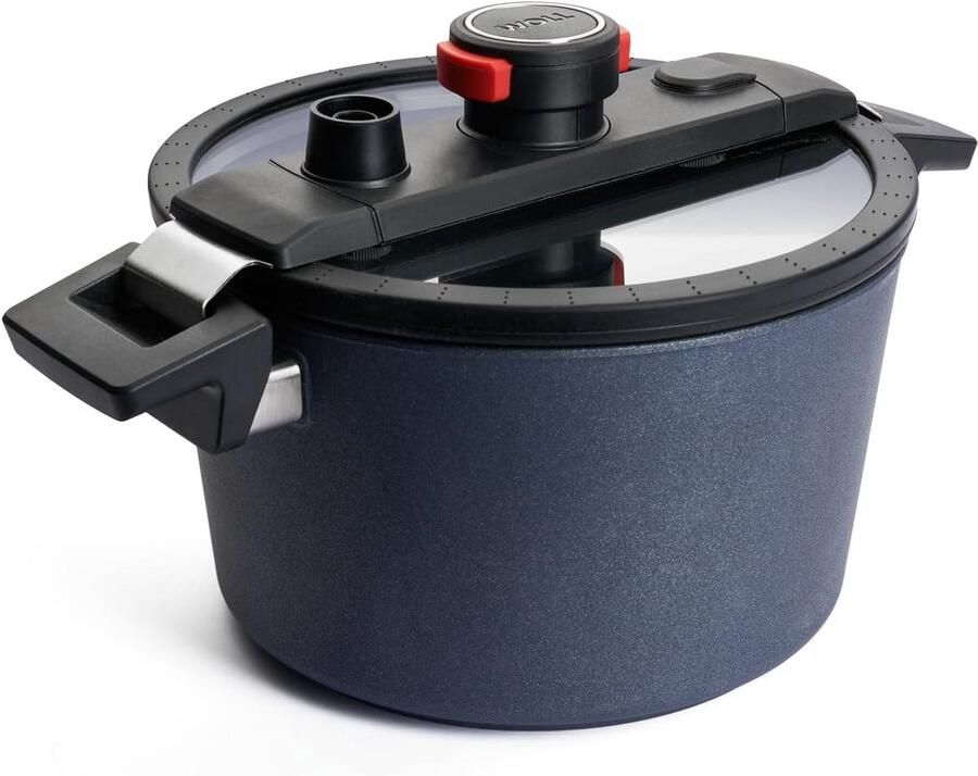 Kookpan met Deksel 24 cm Diameter 5.0 Liter Geschikt voor Inductie