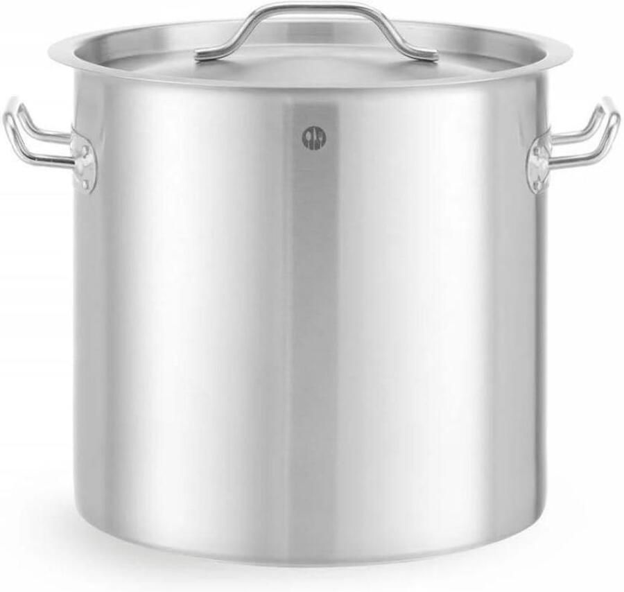 Kookpan met deksel Soeppan Stoofpan Mee Koken Naadloze Inductiebodem 36 Liter Mat