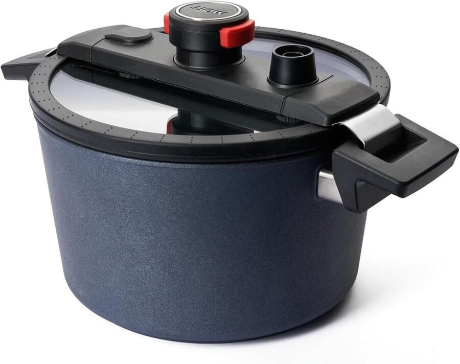 Kookpan Soeppan Stoofpan Snel Koken Automatische Dampf 24 cm 5 liter Zilver