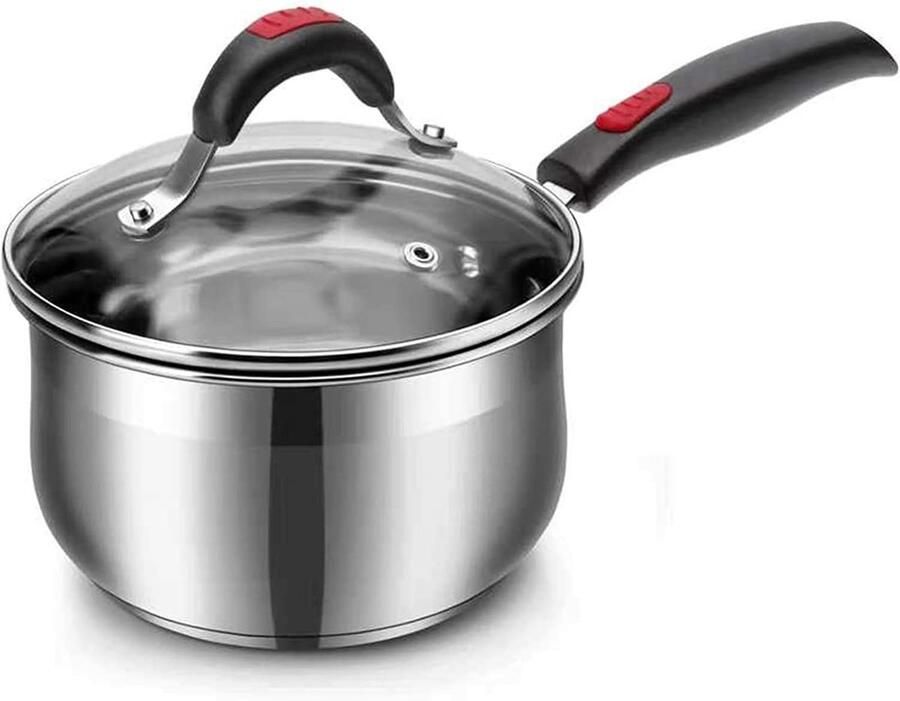 Kookpan Soeppan Wokpan Dagelijks Koken Gelijkmatige Warmte 16 Cm Zilver