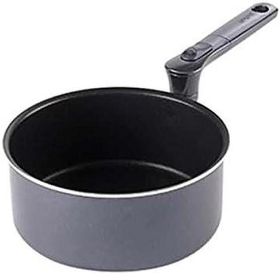 Kookpan Steelpan Koken en verwarmen Ovenbestendig 20 cm Zwart