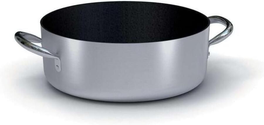 Kookpan Steelpan Lekker Koken Snelle Warmteverdeling 28 cm Zwart