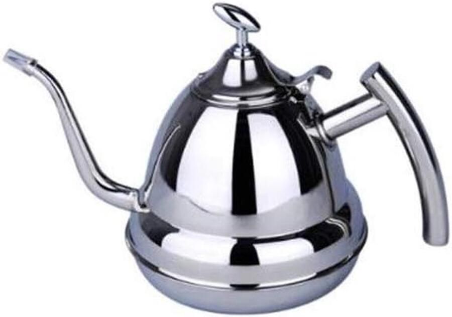 Kookpan Theepot Waterkoker Koffie Maken Thee Roestvrij Staal 2 Liter Multicolor