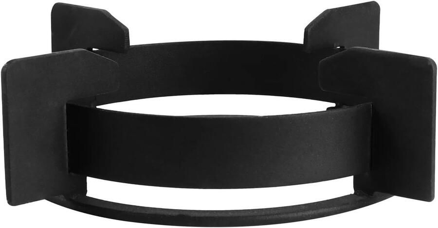 Kookplaat Accessoire Wokring Standaard Stabiel Koken Gietijzeren Constructie Universeel Zwart