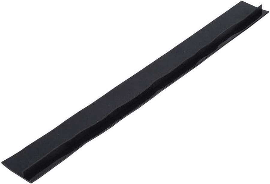 Kookplaat Afdekking Afdichtstrip Kookplaat Voorkom Morsen Flexibel en Hittebestendig 53.5 cm Zwart