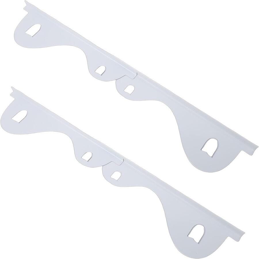 Kookplaat Afdekking Plint Beschermers Keuken Schoonhouden Verstelbare Pasvorm 35-69.5 cm Wit