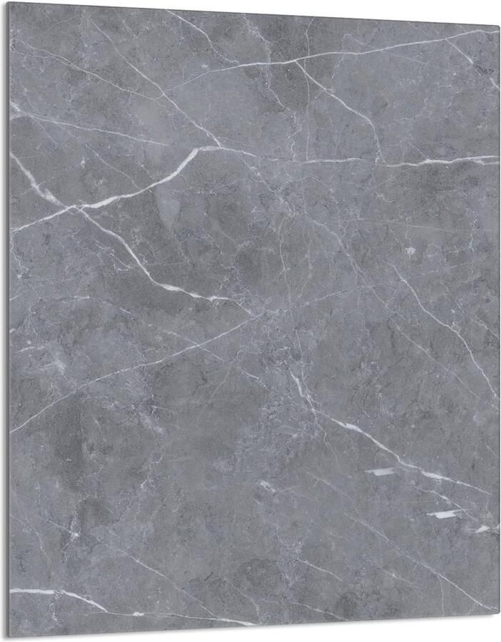Kookplaat Afdekplaat Aanrechtblad Beschermer Keuken Werkruimte Gehard Glas 40 x 52 cm Marmer