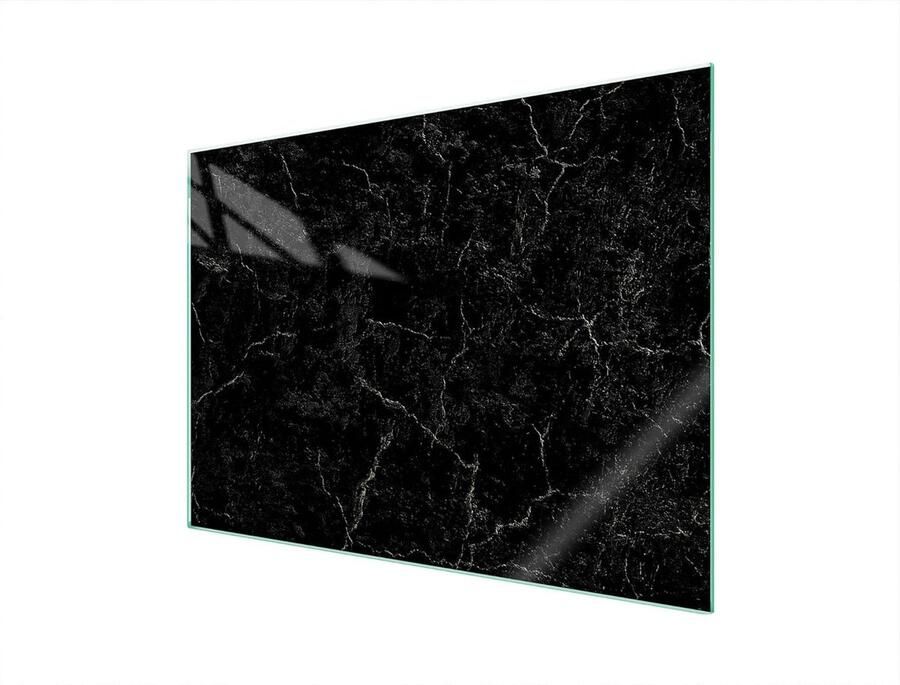 Kookplaat Afdekplaat Aanrechtblad Beschermer Keuken Werkruimte Gehard Glas 70 x 52 cm Marmer Print