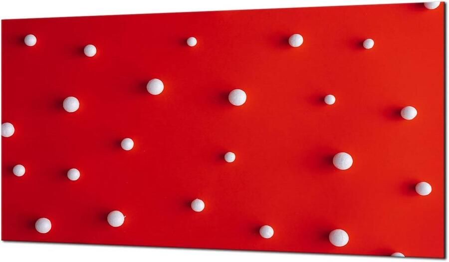 Kookplaat Afdekplaat Beschermplaat Glasplaat Keuken Beschermen Krasbestendig Gehard Glas 90x52 cm Rood