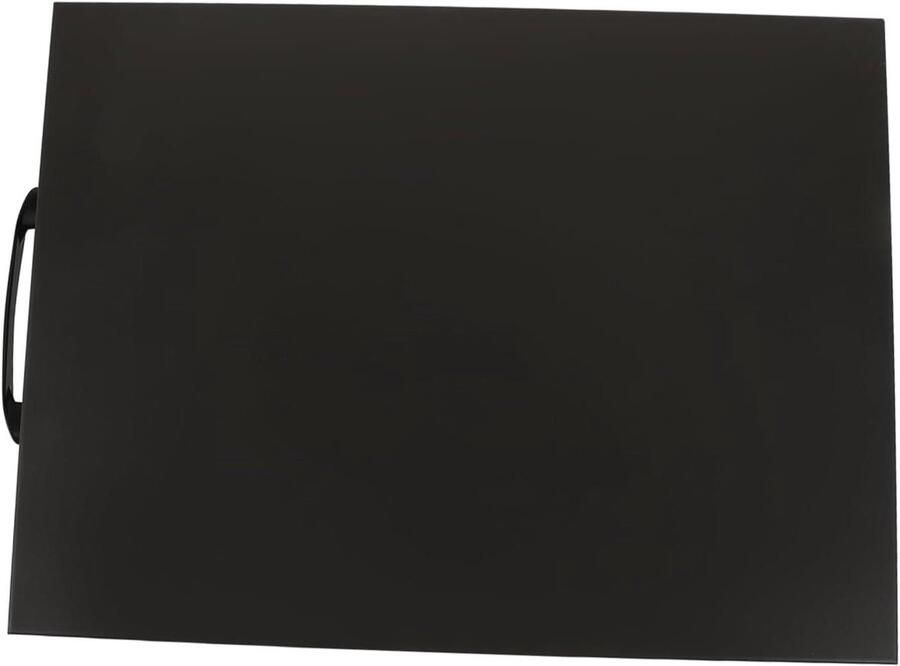 Kookplaat Afdekplaat Gasfornuis Deksel Keuken Organiseren Stevig Legeringsmateriaal 40 x 40 cm Zwart