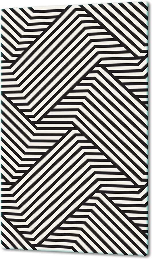 Kookplaat afdekplaat Glasplaat bescherming Keuken decoratie Gehard glas 30 x 52 cm Zwart