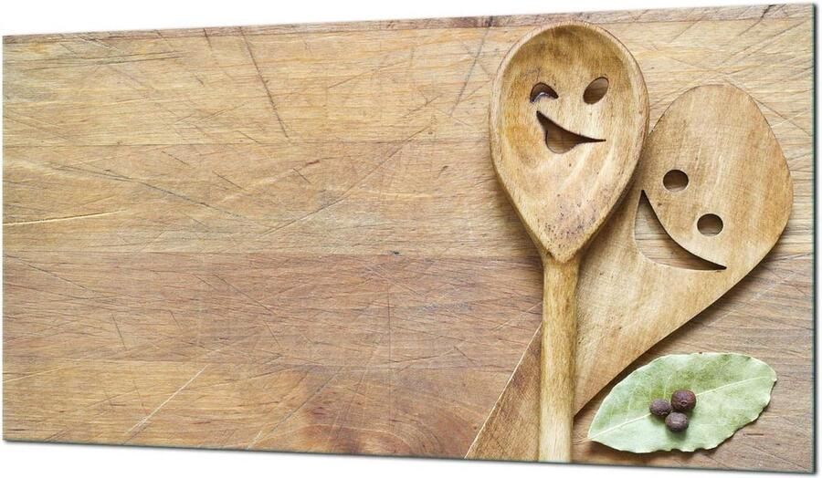 Kookplaat Afdekplaat Glasplaat Bescherming Keuken Decoratie Gehard Glas 90 x 52 cm Decoratief