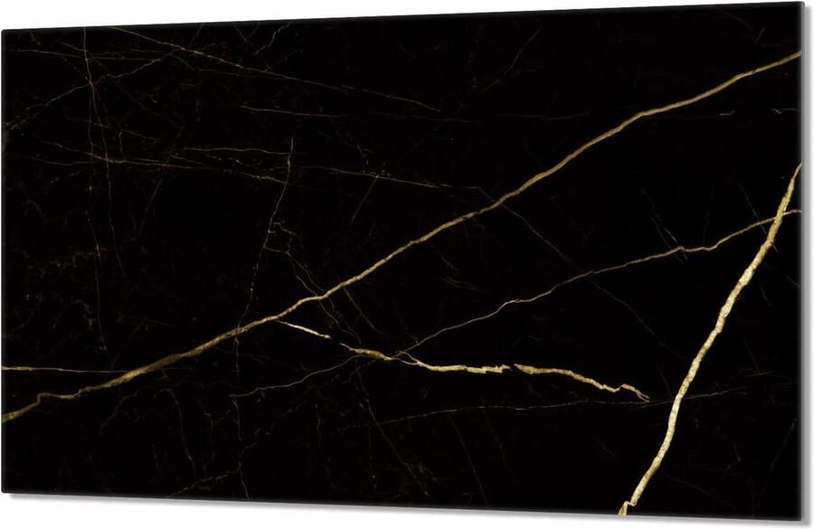 Kookplaat Afdekplaat Glasplaat Bescherming Keuken Werkruimte Krasbestendig Gehard Glas 80x52 cm Marmer