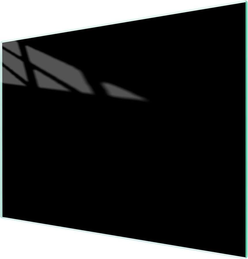 Kookplaat Afdekplaat Glasplaat Werkbladbeschermer Keuken Beschermen Gehard Glas Krasbestendig 40x30 cm Zwart