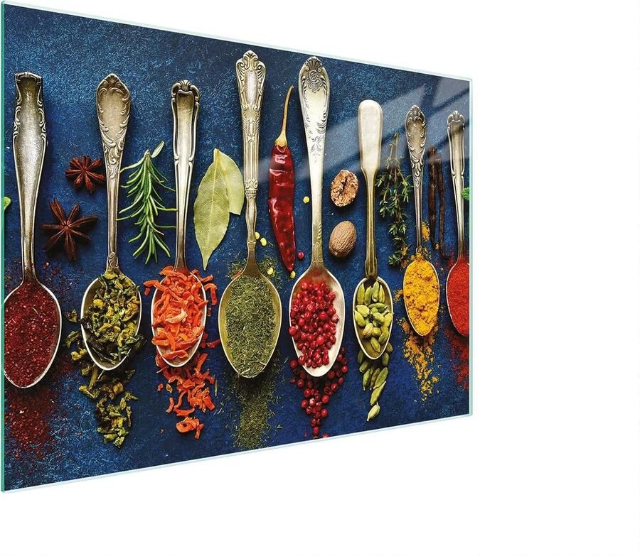 Kookplaat Afdekplaat Glazen Plaat Keuken Beschermen Gehard Glas 30 x 22 cm Decoratief