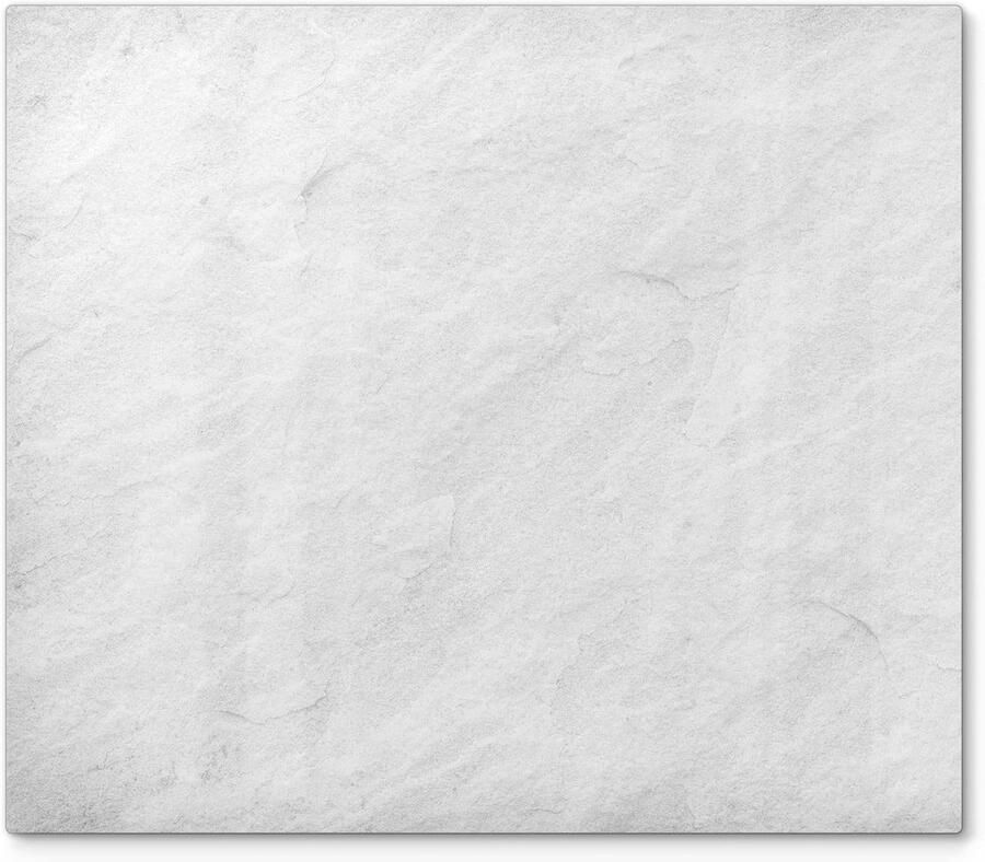 Kookplaat Afdekplaat Glazen Snijplank Keuken Beschermen 3D Diepte Effect 60 x 52 cm Leisteen Textuur