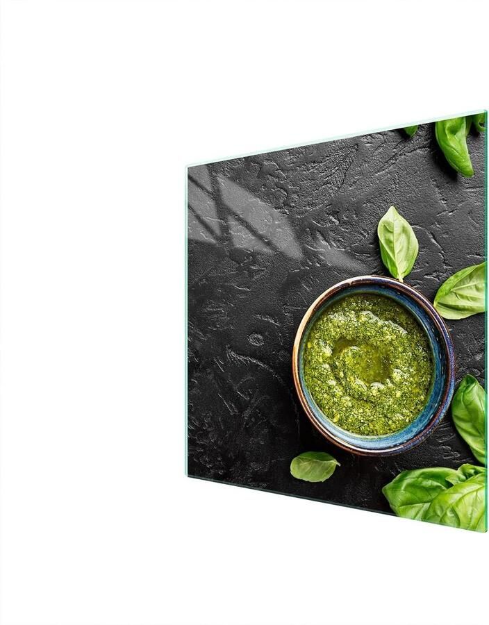 Kookplaat Afdekplaat Snijplank Glasplaat Keuken Beschermen Gehard Glas 50 x 52 cm Mozaïek