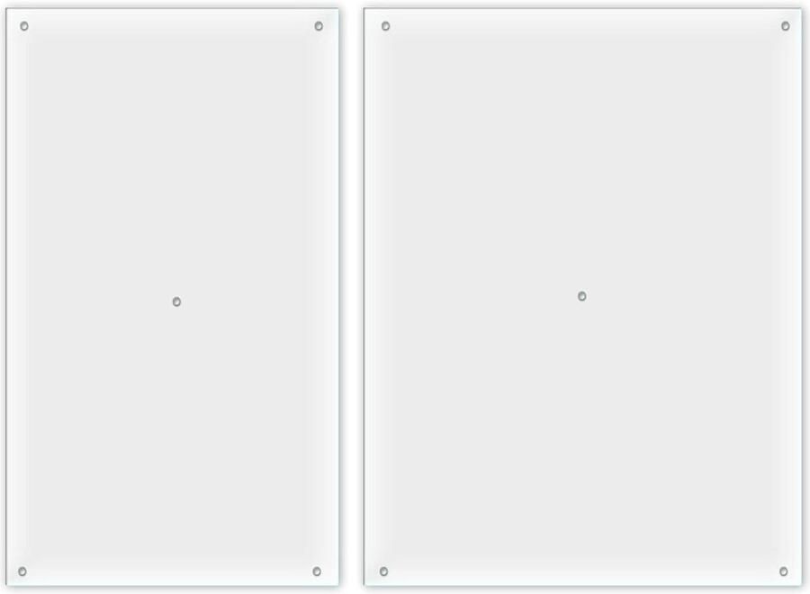Kookplaat Afdekplaat Snijplank Spatscherm Extra Werkblad Veiligheidsglas 4mm 70 x 52 cm Transparant