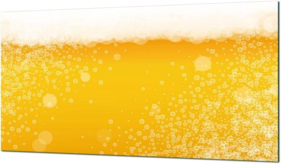 Kookplaat Afdekplaat Snijplank Werkblad Keuken Beschermen Gehard Glas 90x52 cm Geel