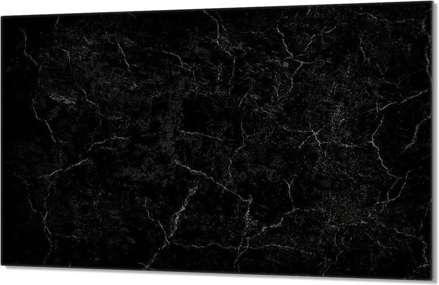 Kookplaat Afdekplaat Spatbeschermer Glasplaat Keuken Beschermen Krasvrij & Schokbestendig 80x52 cm Marmer