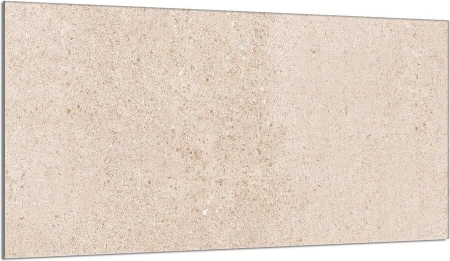 Kookplaat Afdekplaat Spatbeschermer Werkblad Keuken Beschermen Gehard Glas 90 x 52 cm Beige