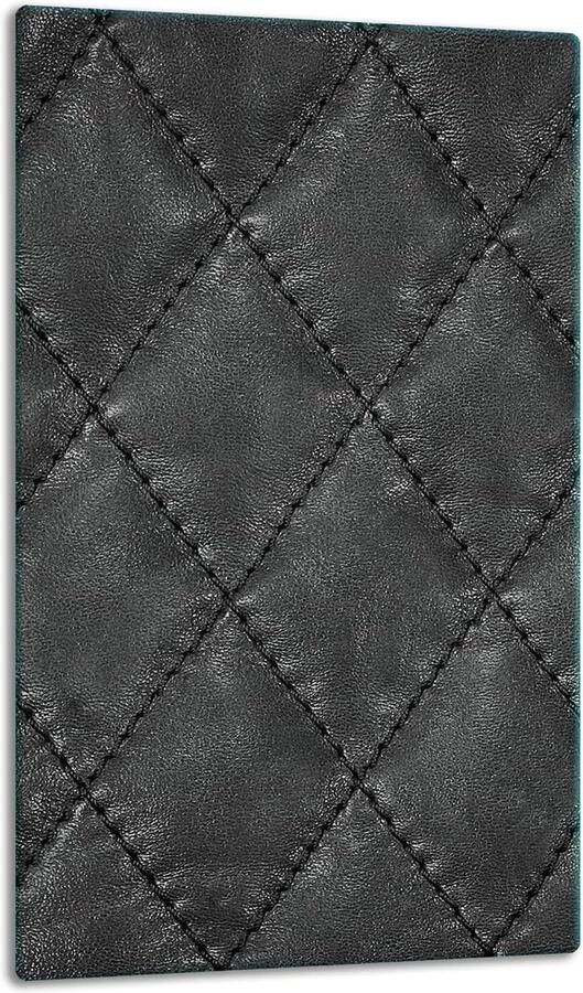 Kookplaat Afdekplaat Werkblad Beschermer Keuken Beschermen Gehard Glas 30x52 cm Zwart