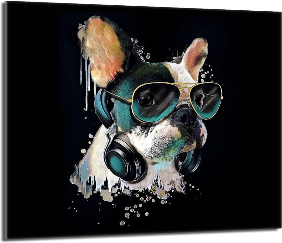 Kookplaat Afdekplaat Werkblad Beschermer Keuken Decoratie Gehard Glas 60x52 cm Veelkleurig