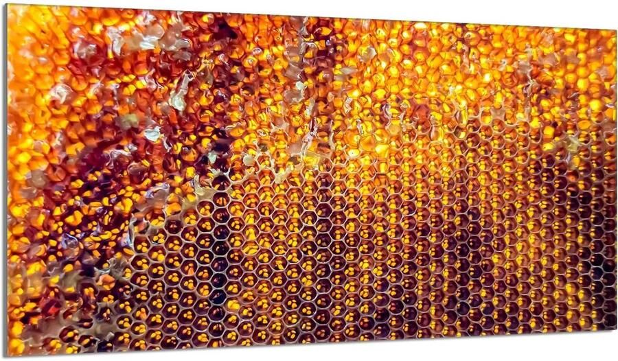 Kookplaat Afdekplaat Werkblad Beschermer Keuken Decoratie Gehard Glas 90 x 52 cm