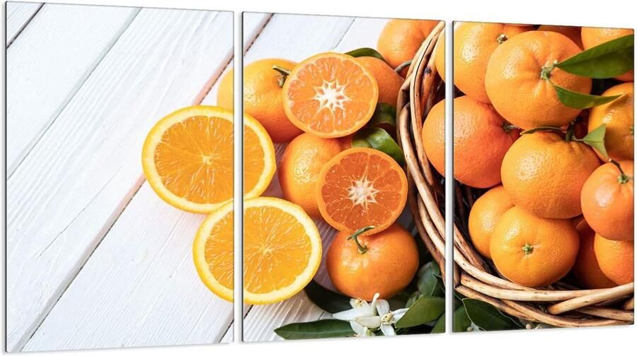 Kookplaat Afdekplaten Werkblad Beschermers Keuken Decoratie Gehard Glas 30 x 52 cm Oranje Fruit