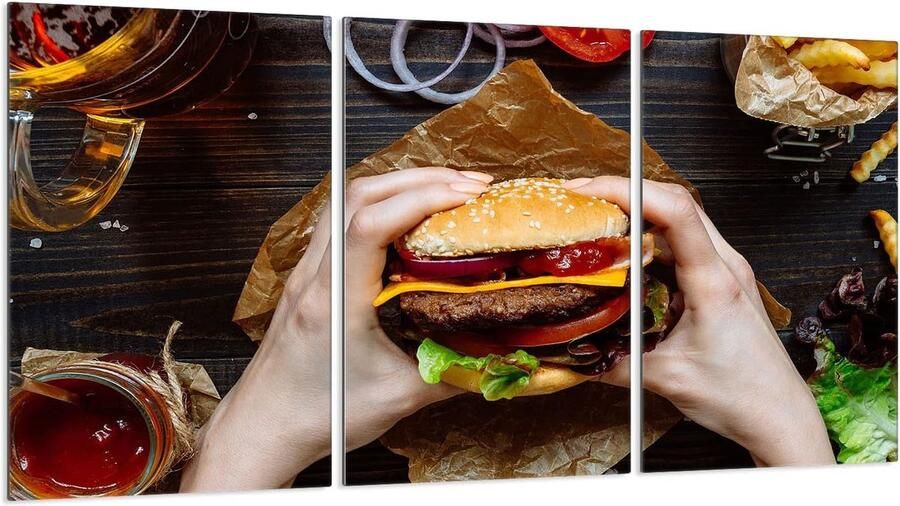 Kookplaat Afdekplaten Werkblad Beschermers Keuken Decoratie Gehard Glas 90x52cm Veelkleurig