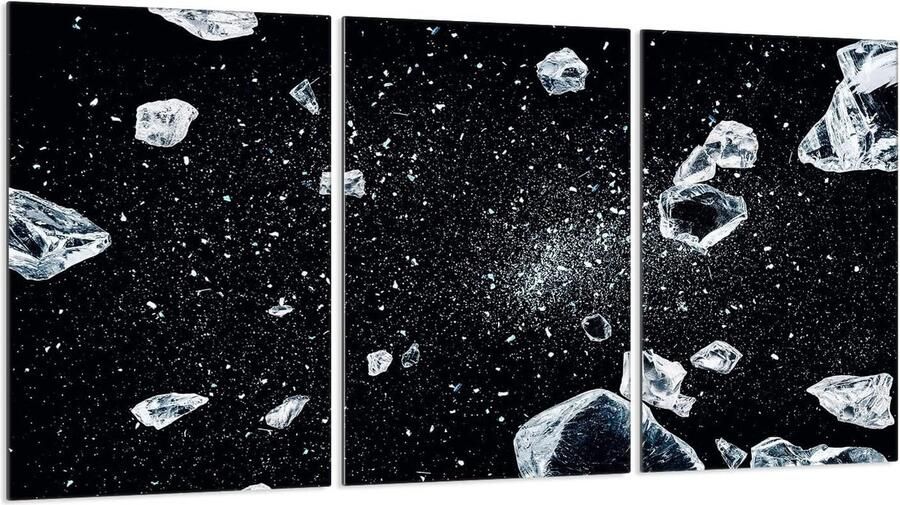 Kookplaat Afdekplaten Werkblad Bescherming Keuken Decoratie Gehard Glas 30 x 52 cm Zwart