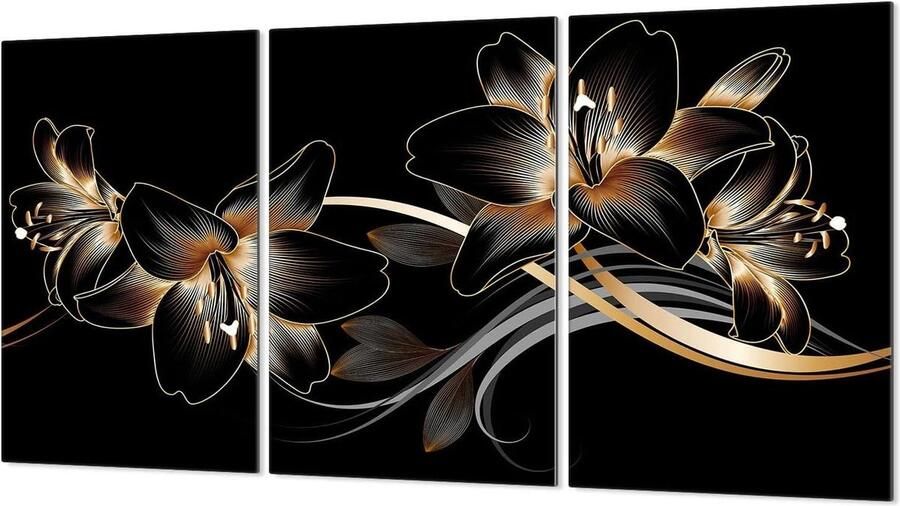 Kookplaat Afdekplaten Werkbladbeschermers Glas Keuken Beschermen Gehard Glas 30 x 52 cm Orchidee