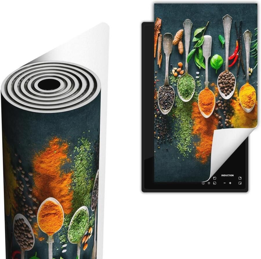 Kookplaat Beschermer 30x52 cm Inductie Afdekplaat en Antislipmat voor de Keuken