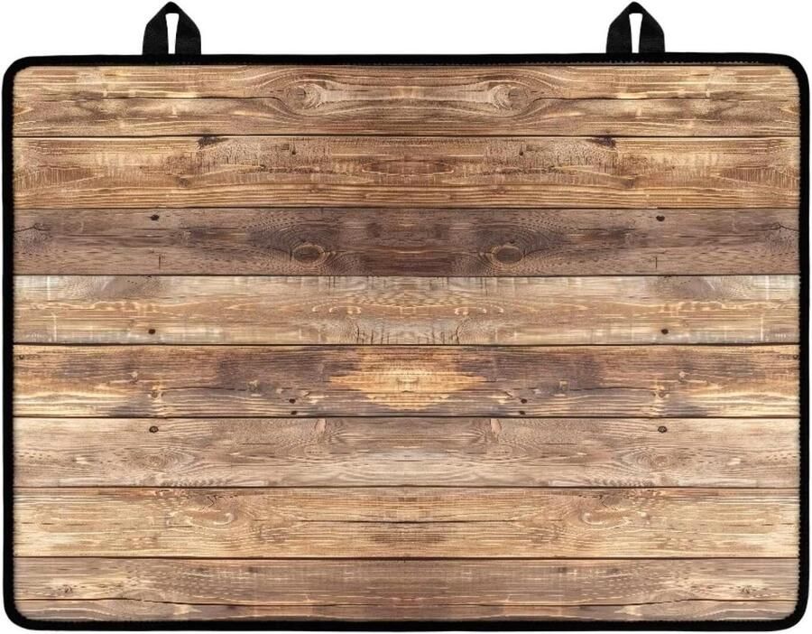 Kookplaat Beschermer Aanrecht Mat Keuken Organisatie Antislip Onderkant 29 x 21 Inch Houtnerf
