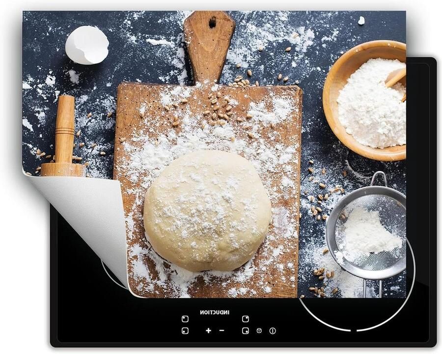 Kookplaat Beschermer Afdekplaat Mat Keuken Werkruimte Antislip Vinyl 70x52 cm Brood Design