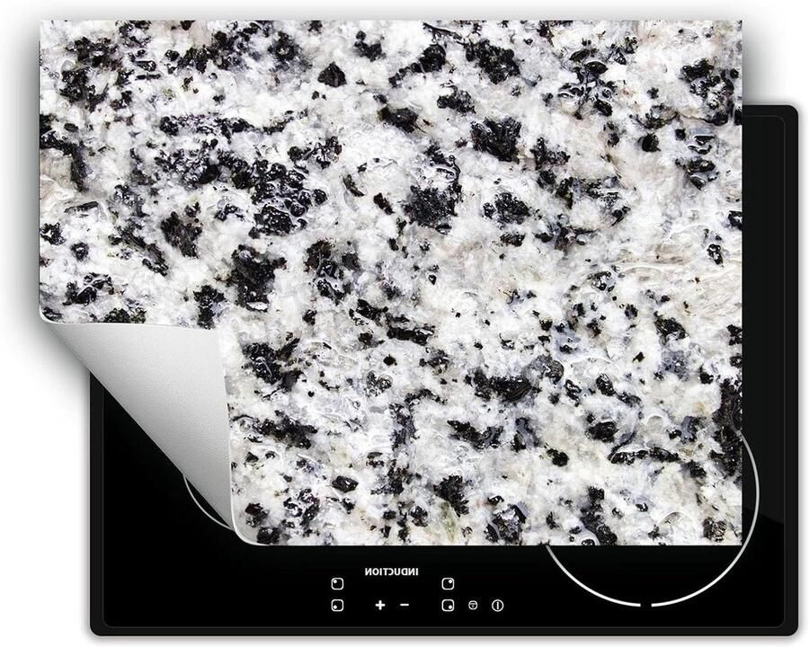 Kookplaat Beschermer Afdekplaat Mat Keuken Werkruimte Antislip Vinyl 70x52 cm Graniet