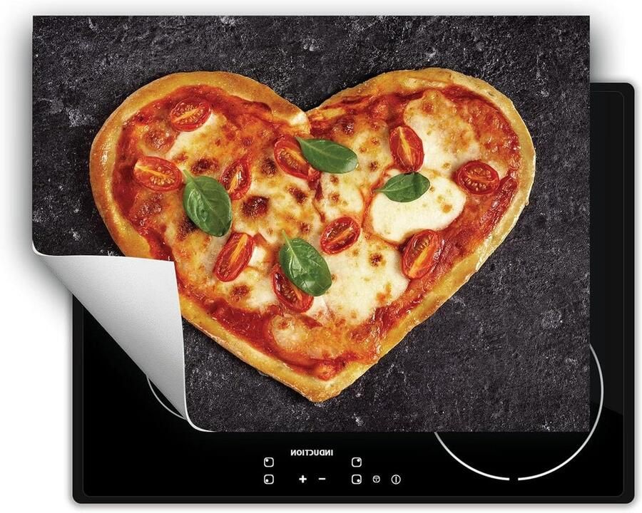 Kookplaat Beschermer Afdekplaat Mat Keuken Werkruimte Antislip Vinyl 70x52 cm Leisteen