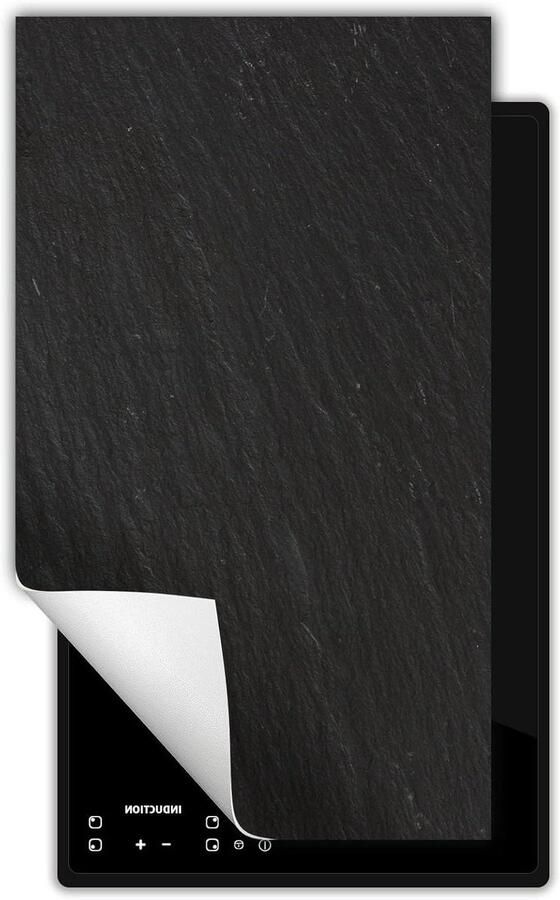 Kookplaat Beschermer Fornuis Afdekplaat Keuken Werkruimte Krasbestendig Vinyl 30x52 cm Leisteen Basilicum