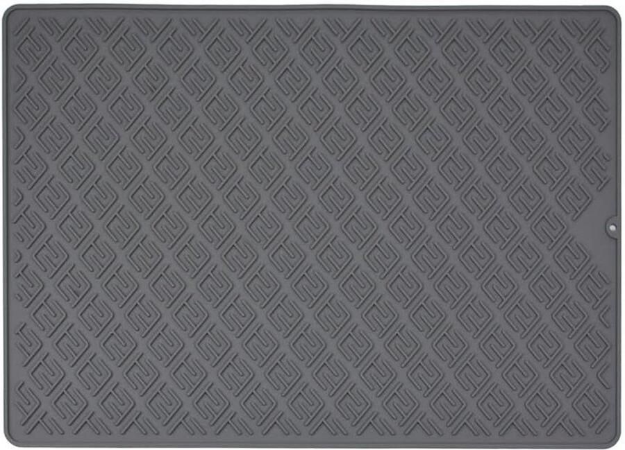 Kookplaat Beschermer Mat Aanrecht Beschermen Hittebestendig 70 x 50 cm Grijs